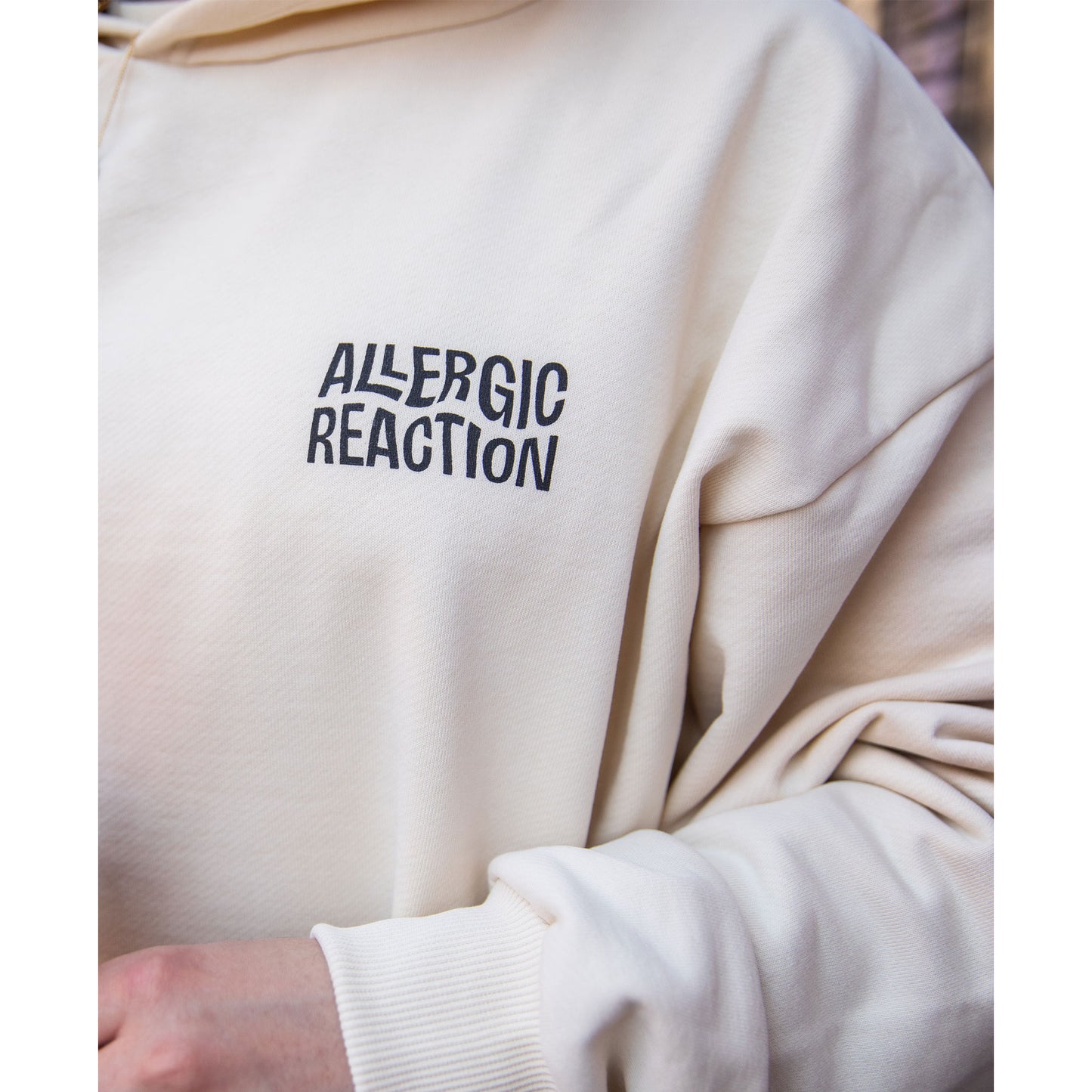 Protect Your Peace Hoodie - Almond Milk - Logo