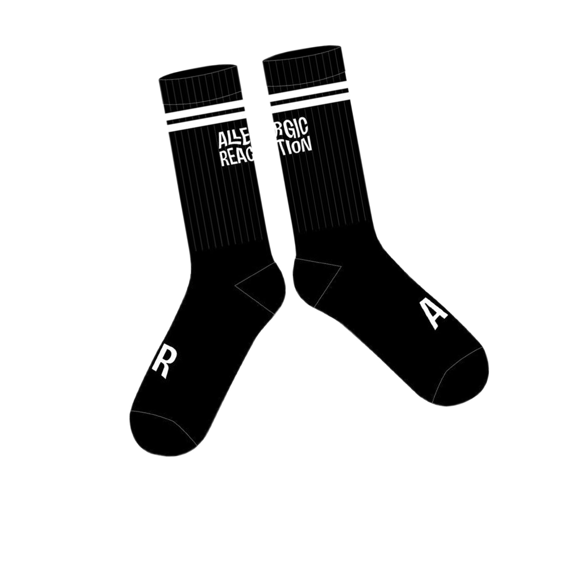 Unisex Logo Socks - Black